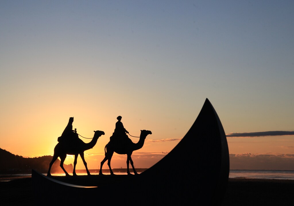 外房よいとこ･･･御宿は月の砂漠像