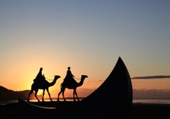 外房よいとこ･･･御宿は月の砂漠像