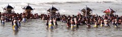 大原はだか祭り･･･汐踏み