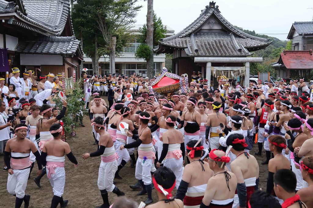 今撮ってきた写真･･･大原裸祭り