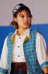 ヨサコイの女･･･ポートレート仕上げ４