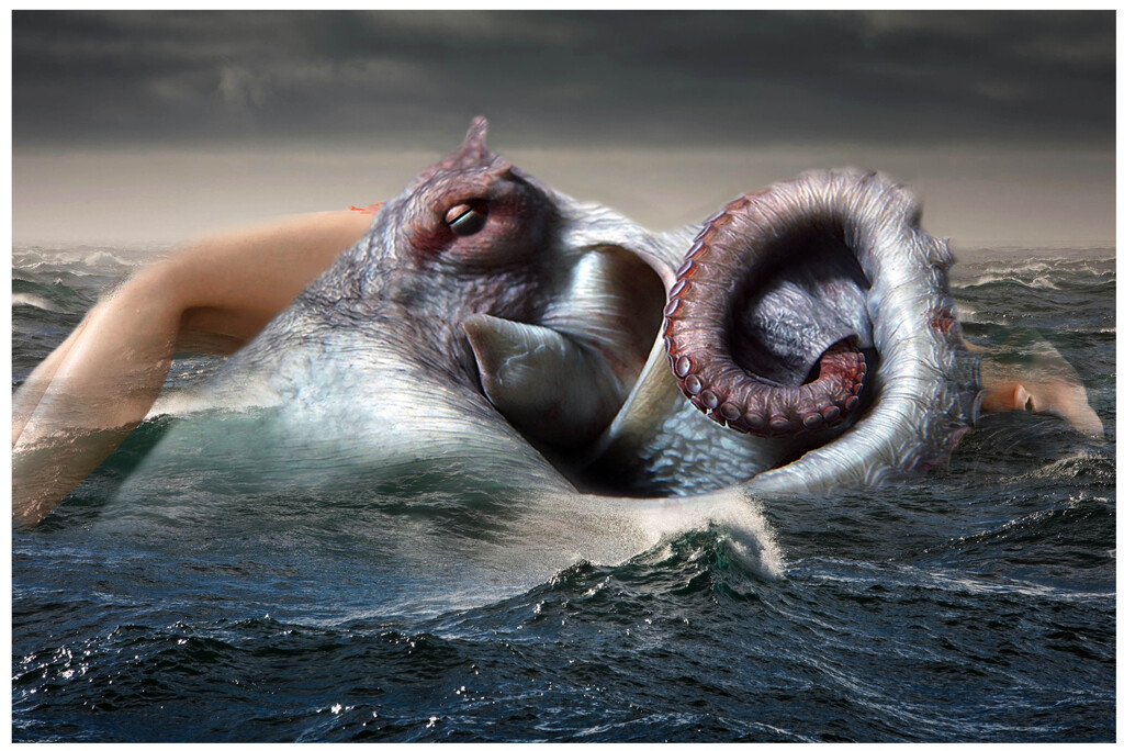 北斎賛歌３「美女にタコ」