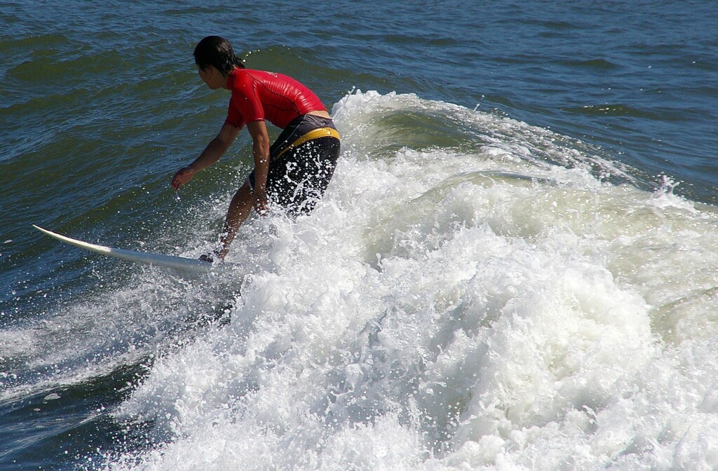 外房よいとこ･･･いすみ川河口のサーフィン大会