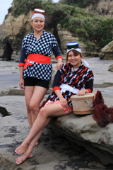 親子･･･カメラ目線で幸せ気分