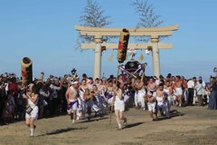 外房は上総一の宮　祭り
