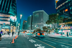 銀座にて