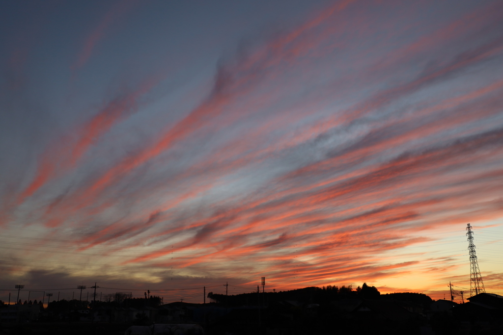 夕方、西の空 2