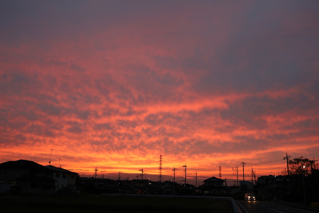 ある日の夕方