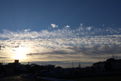 ある朝、東の空