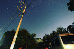 田舎の星空