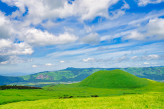 夏の米塚