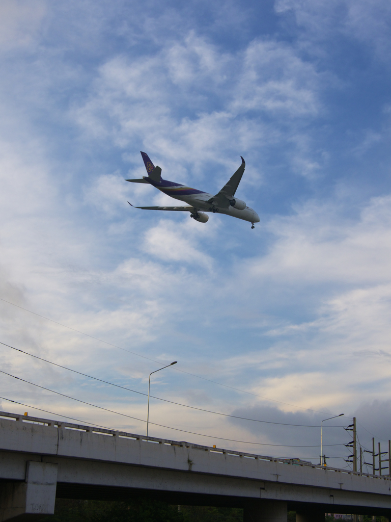 空と雲と飛行機と。