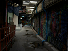 裏カオサンの路地裏へと続く、、、