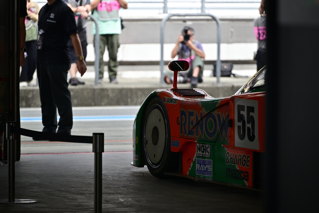 MAZDA 787B 出番を待つ