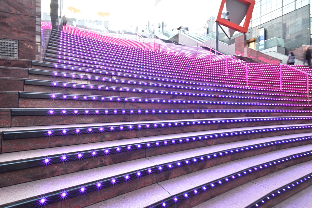 輝く京都駅