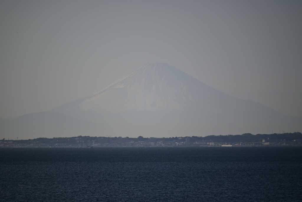 薄い富士山