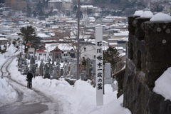 函館の坂道