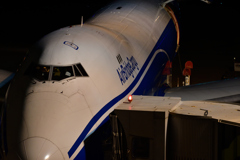 B747-8F at RJAA
