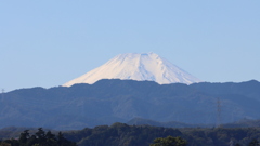 冠雪の富士山