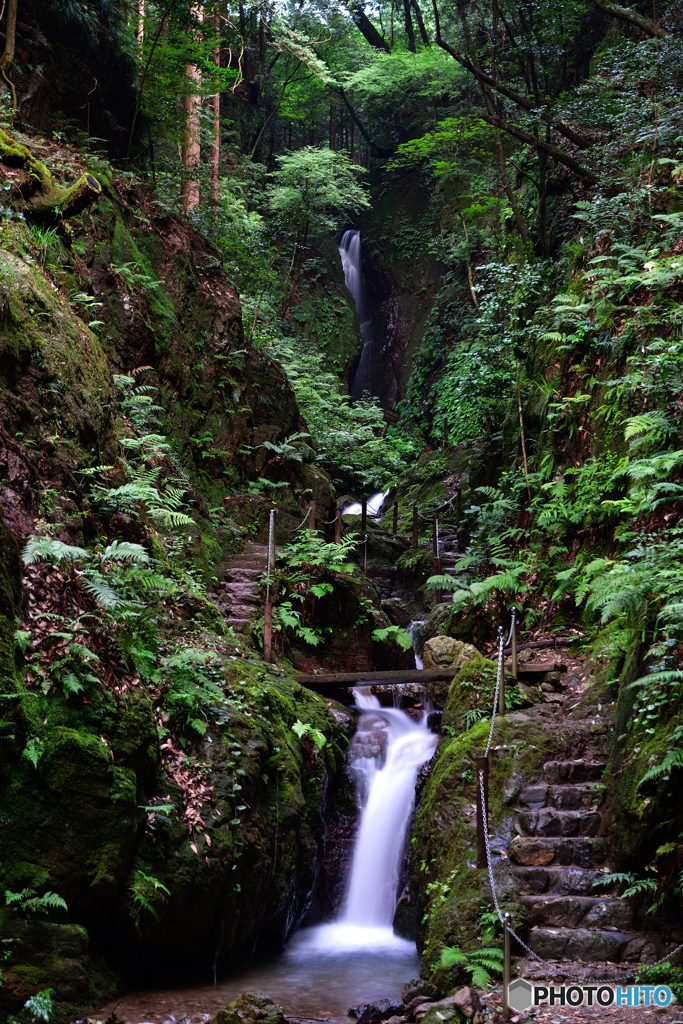 黒山三滝　小天狗滝