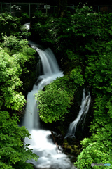 日本名水百選「箱島湧水」