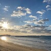 師走の海水浴場