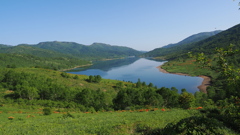 美しき湖の朝①
