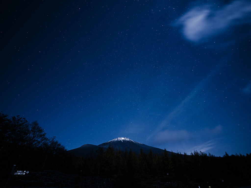 星々に近付いた夜
