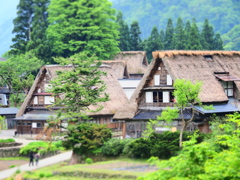 五箇山の合掌造り