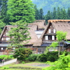 五箇山の合掌造り