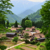 五箇山の合掌造り