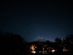 富士山星景