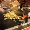仕事明けのお好み焼き