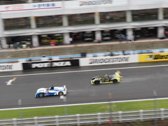 雨の中の疾走②