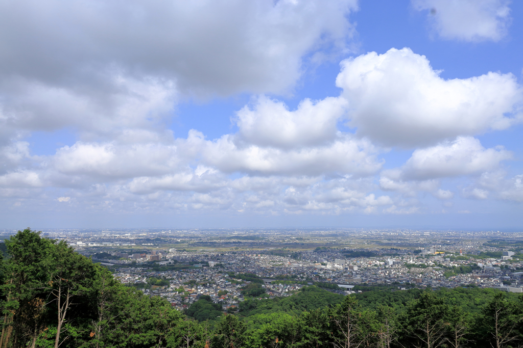弘法山からの景色