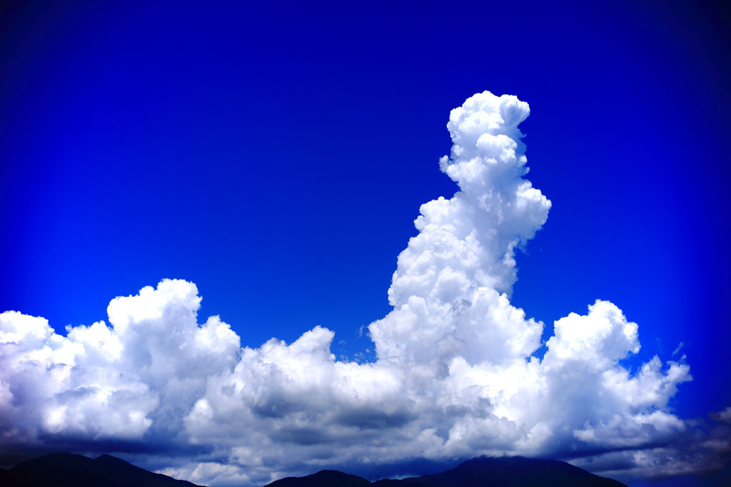 入道雲みたい