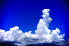 入道雲みたい