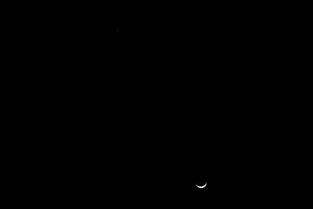 月と木星