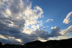流れる雲