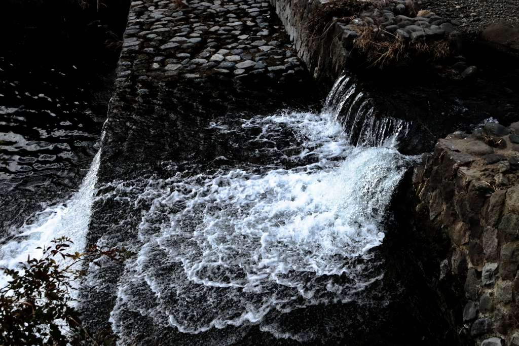 小さな滝
