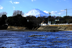 街中の富士山
