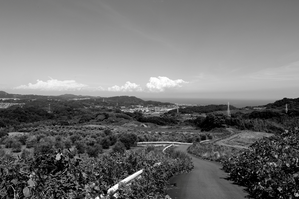 晴れた日の下り坂