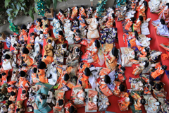 座間神社の春よこい　ひなまつり。