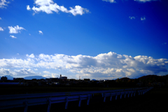 富士山を隠す雲