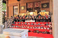 座間神社の春よこい　ひなまつり。