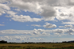 ポツリポツリの雲