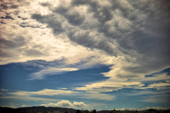 雲の濃淡