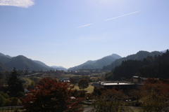 宮ヶ瀬湖　みはらし広場から眺める