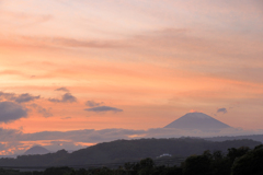 富士山と