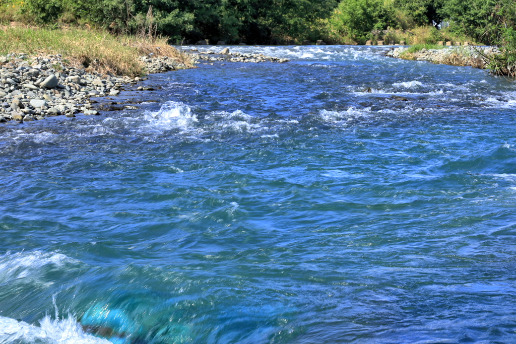 穏やかな川